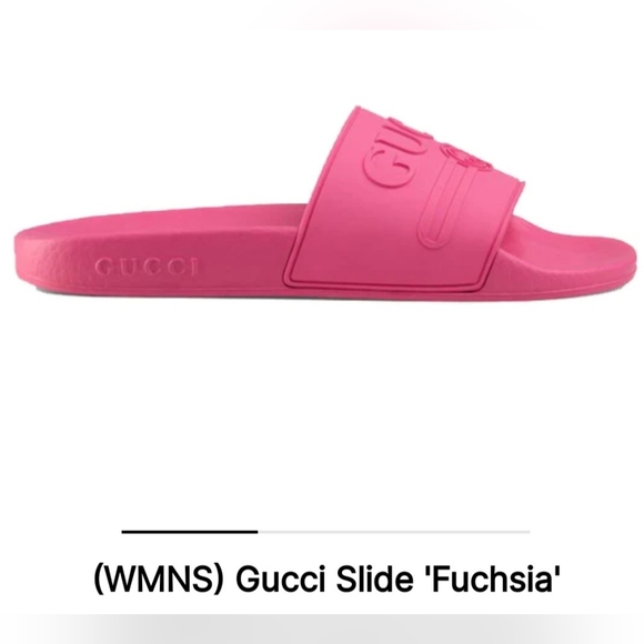 Gucci Pursuit Slide Sandals - Picture 2 of 6